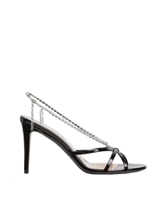 Gucci Crystal Chain Sandals