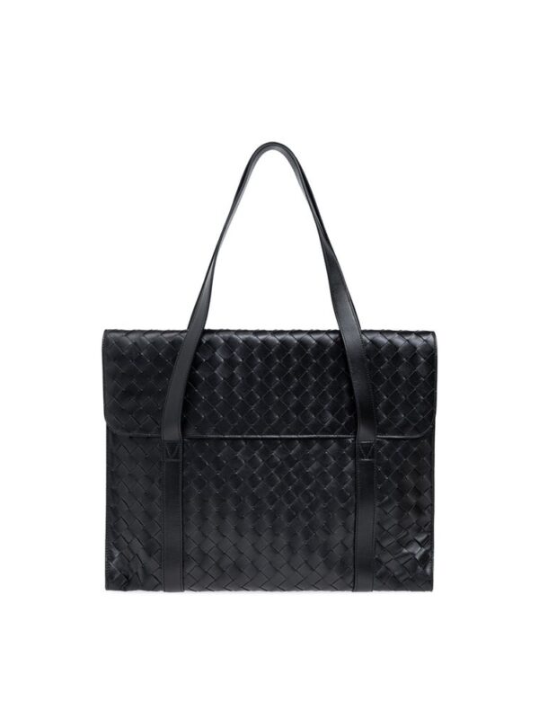 Bottega Veneta Intrecciato Leather Briefcase