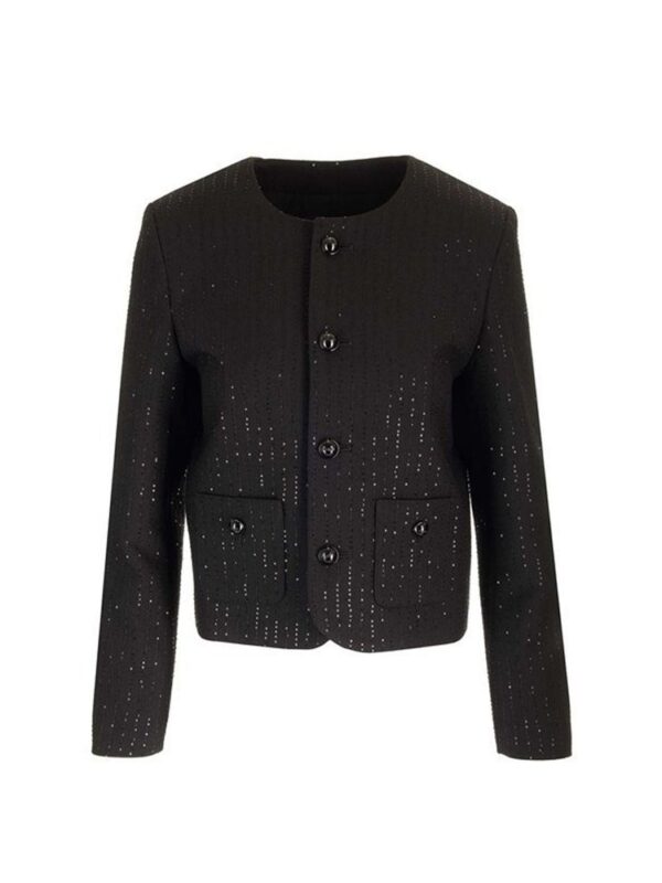 Celine Chelsea Sequin Detailed Jacket