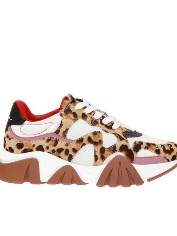 Versace Squalo Leopard Sneakers