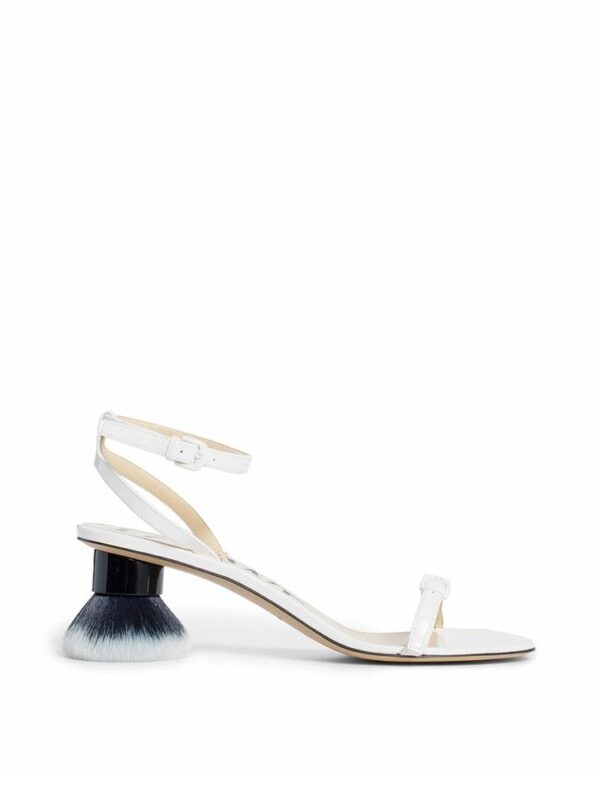 Loewe Petal Brush Leather Sandals