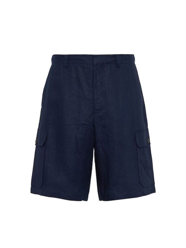 Prada Linen Bermuda