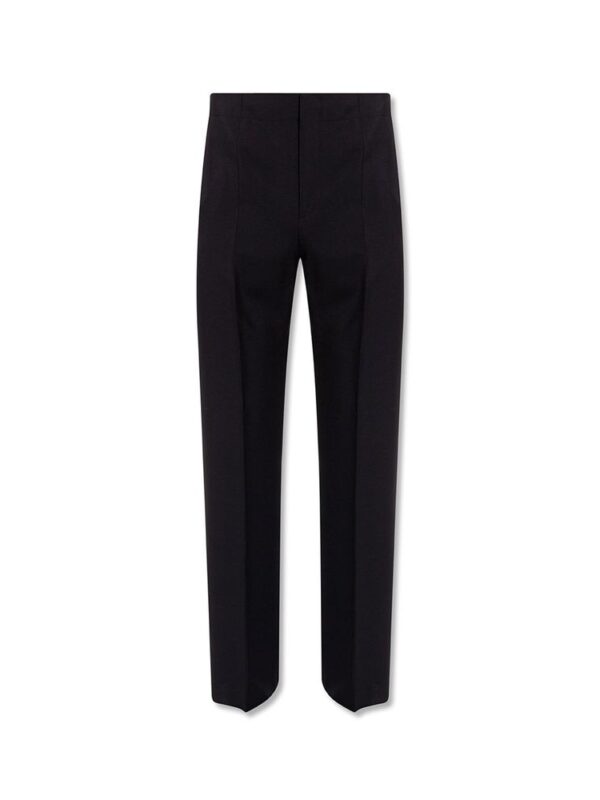 Salvatore Ferragamo Cotton And Silk Pants