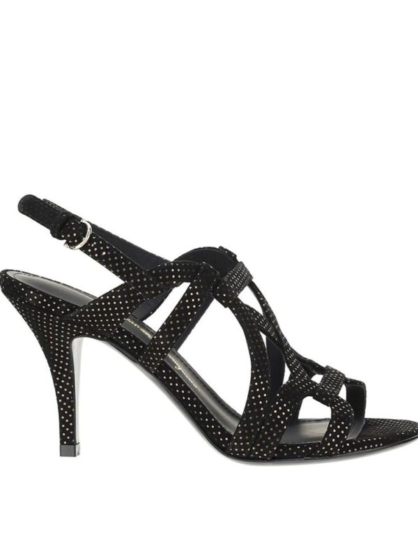 Salvatore Ferragamo Gal Heel Sandals