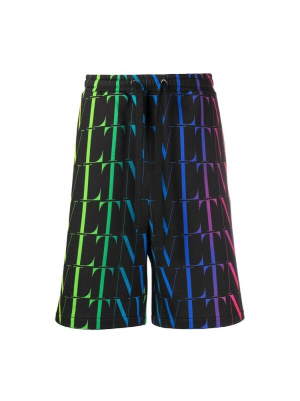 Valentino Garavani VLNT Jersey Bermuda Shorts
