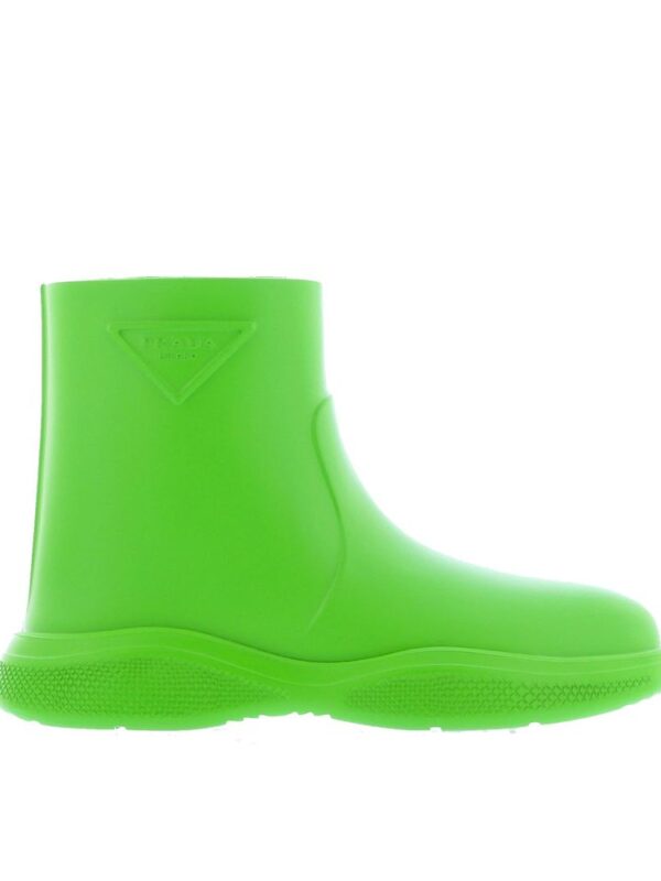 Prada Logo Rubber Boots