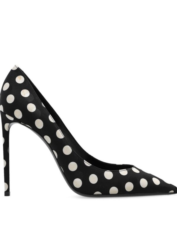 Saint Laurent Zoè Satin Pumps