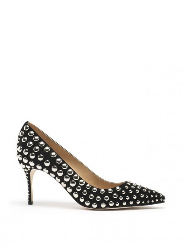 Sergio Rossi Godiva 075 Studs Leather Pumps