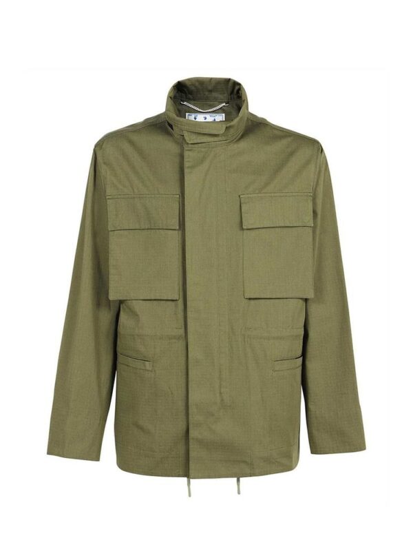 Off-White Arrow Field Cotton Jacket
