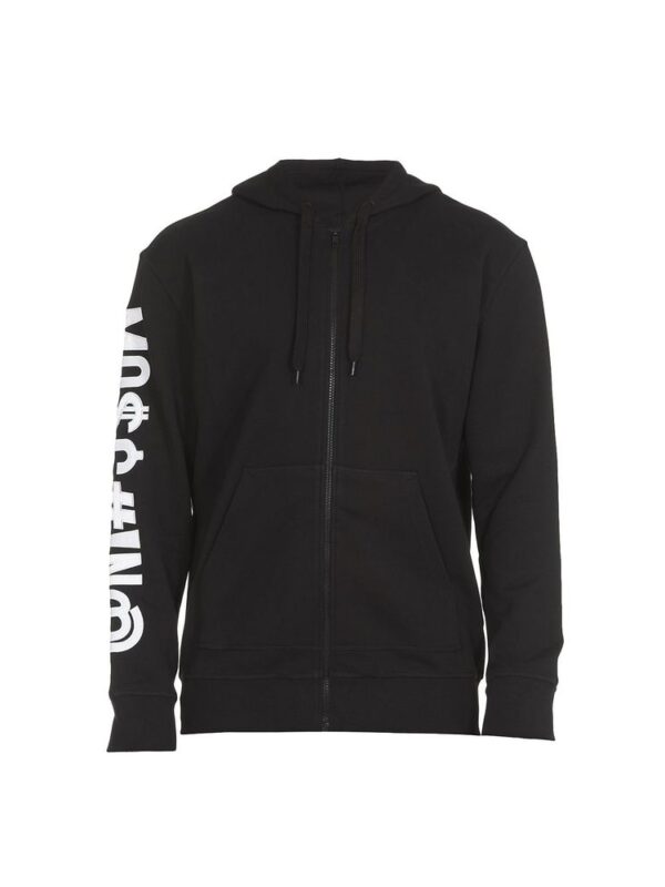 Moschino Couture Cotton Zip-Up Sweatshirt