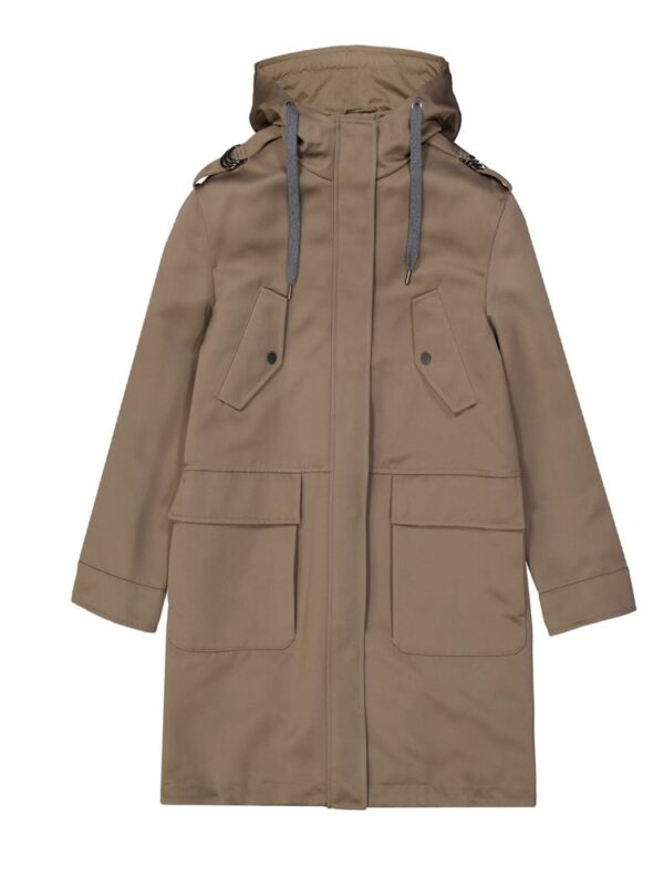 Brunello Cucinelli Blend Cotton Parka