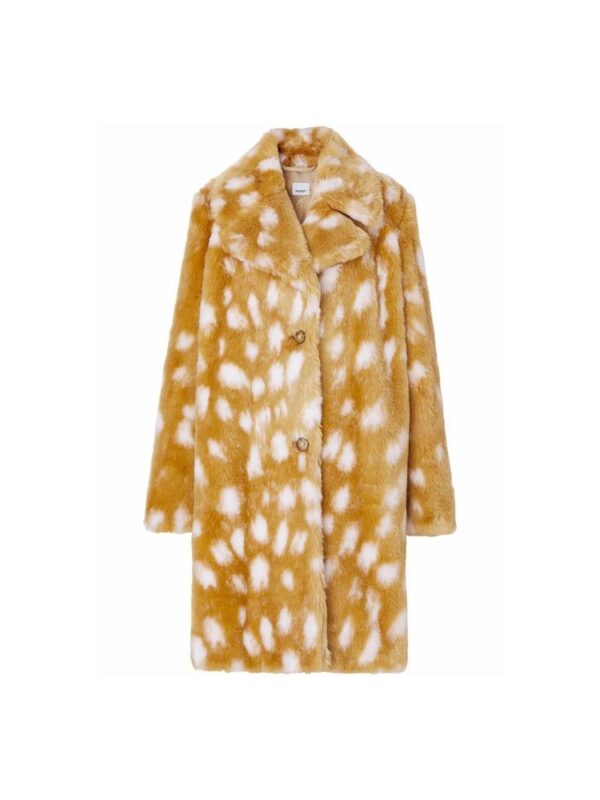 Burberry Faux Fur Coat
