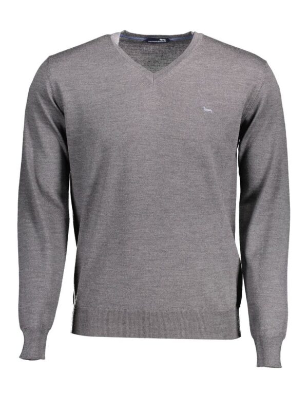 Harmont & Blaine Gray Wool Sweater
