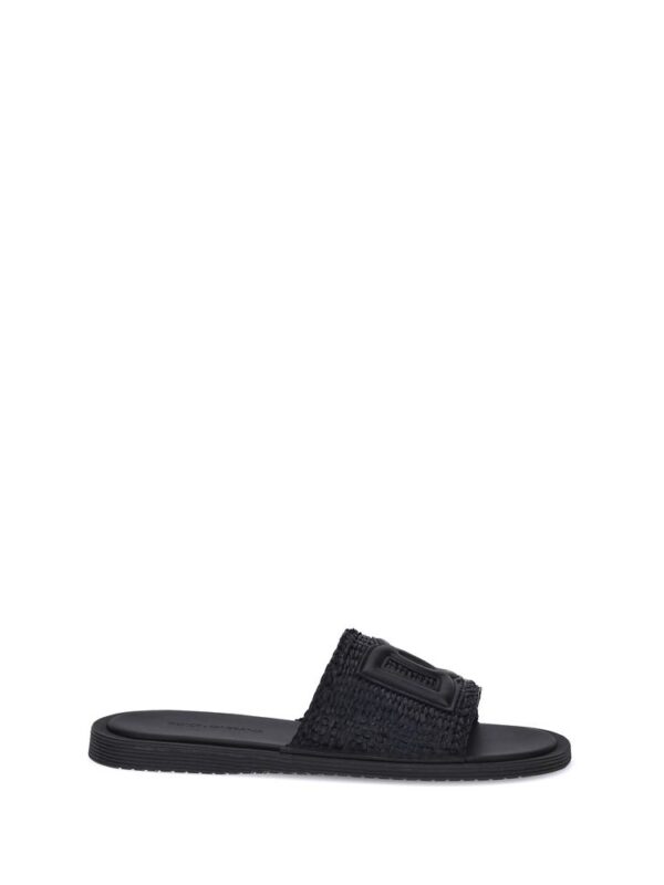 Dolce & Gabbana Crochet raffia Sandals