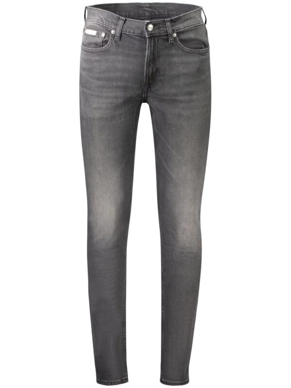Calvin Klein Black Cotton Men Jeans