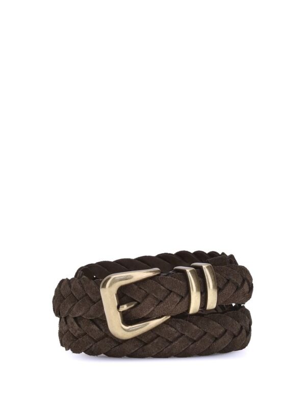 Brunello Cucinelli Leather woven Belt