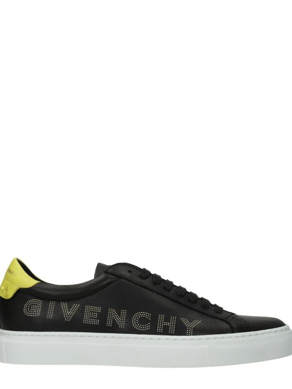 Givenchy Black Leather Low Tops