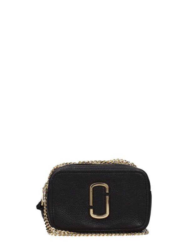 Marc Jacobs Black Leather Crossbody Bags