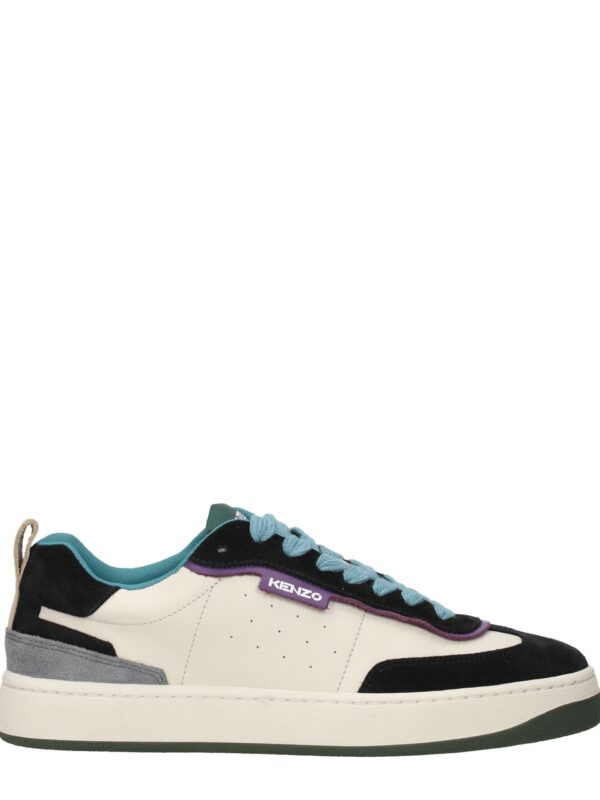 Kenzo Multicolor Leather Low Tops