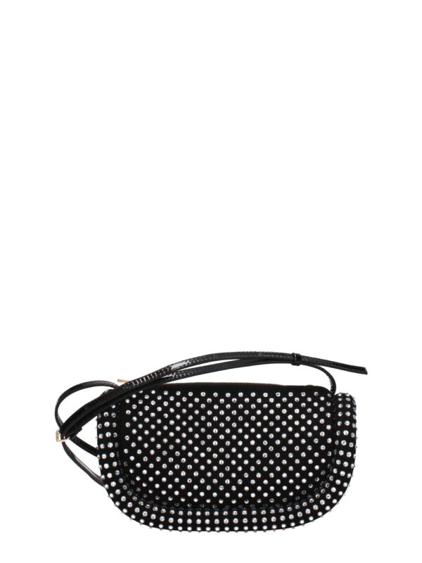 Jw Anderson Black Leather Crossbody Bags