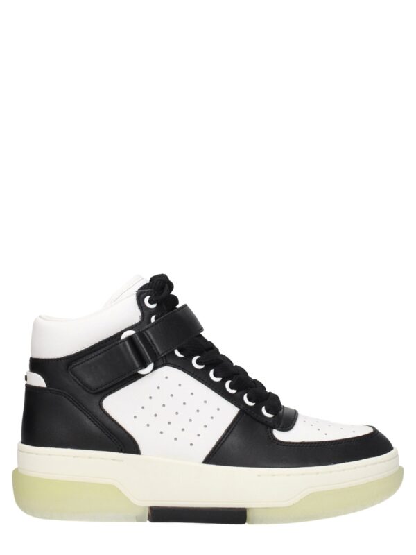 Amiri Black Leather High Tops