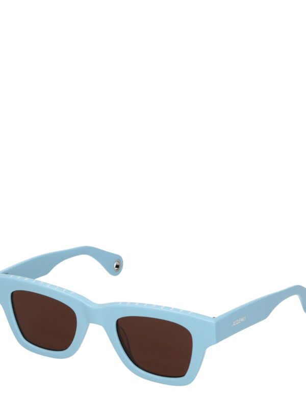 Jacquemus Light Blue Acetate Sunglasses