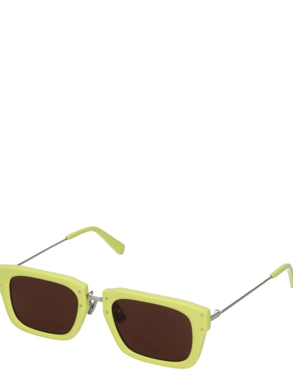 Jacquemus Yellow Acetate Sunglasses