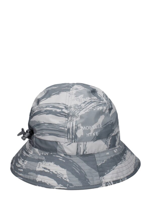 Moncler Gray Polyester Bucket Hats