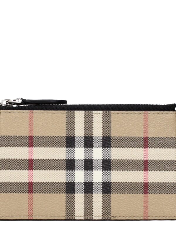 Burberry Beige Fabric Cardholders