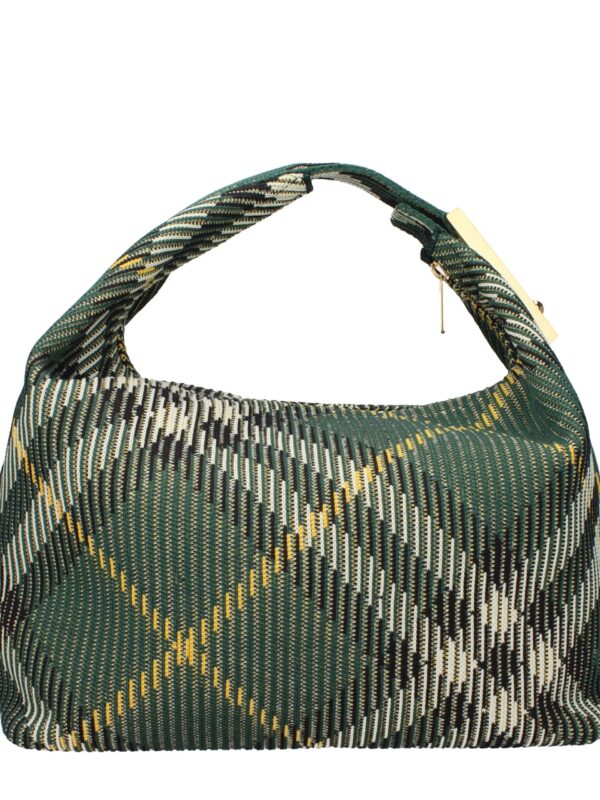 Burberry Green Fabric Handbags