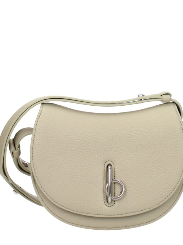 Burberry Green Leather Shoulder Bags