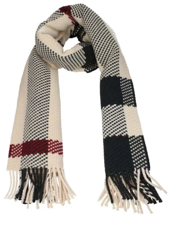 Burberry Beige Wool Scarves