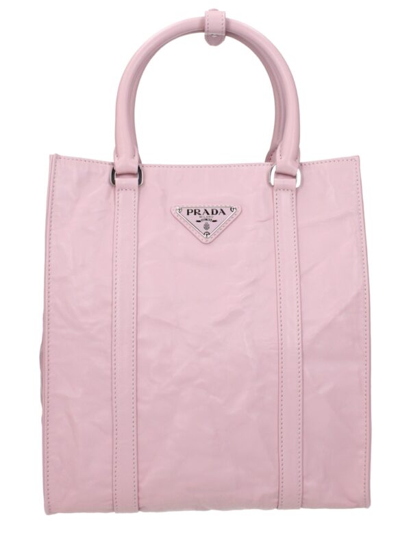 Prada Pink Leather Handbags