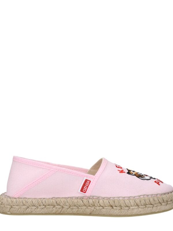 Kenzo Pink Fabric Espadrilles