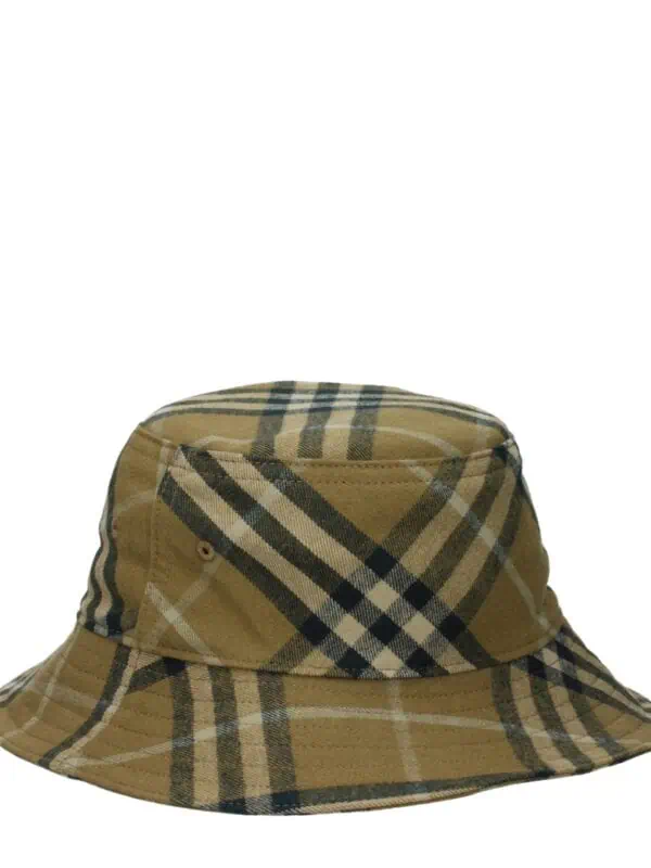 Burberry Green Cotton Bucket Hats