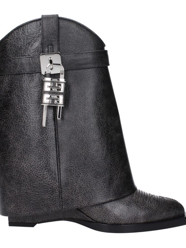Givenchy Black Leather Ankle Boots