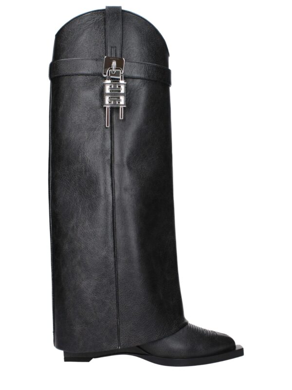 Givenchy Black Leather Boots