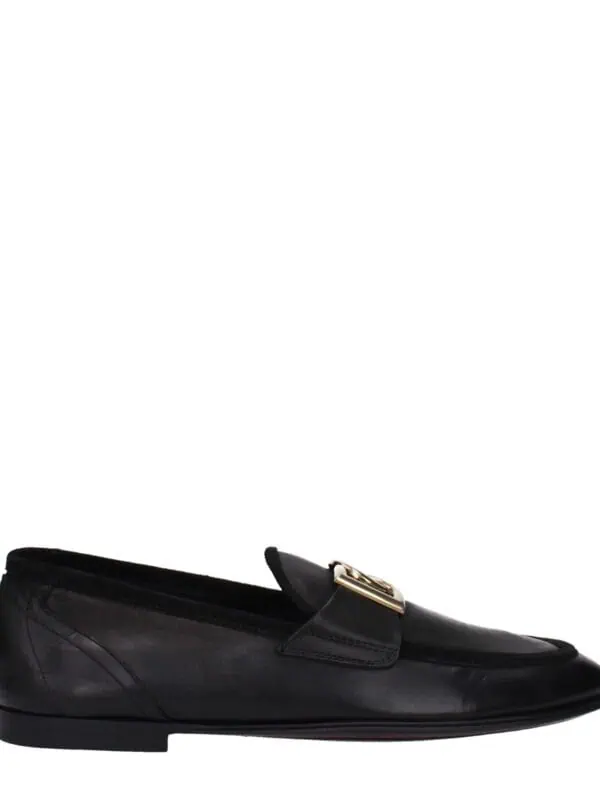 Lux Black Leather Loafers with Gold Buckle for Men, Elegant & Comfortable Dress Shoes, Perfect for Formal and Casual Wear, Made from High-Quality Leather, Stylish Footwear for Any Occasion.