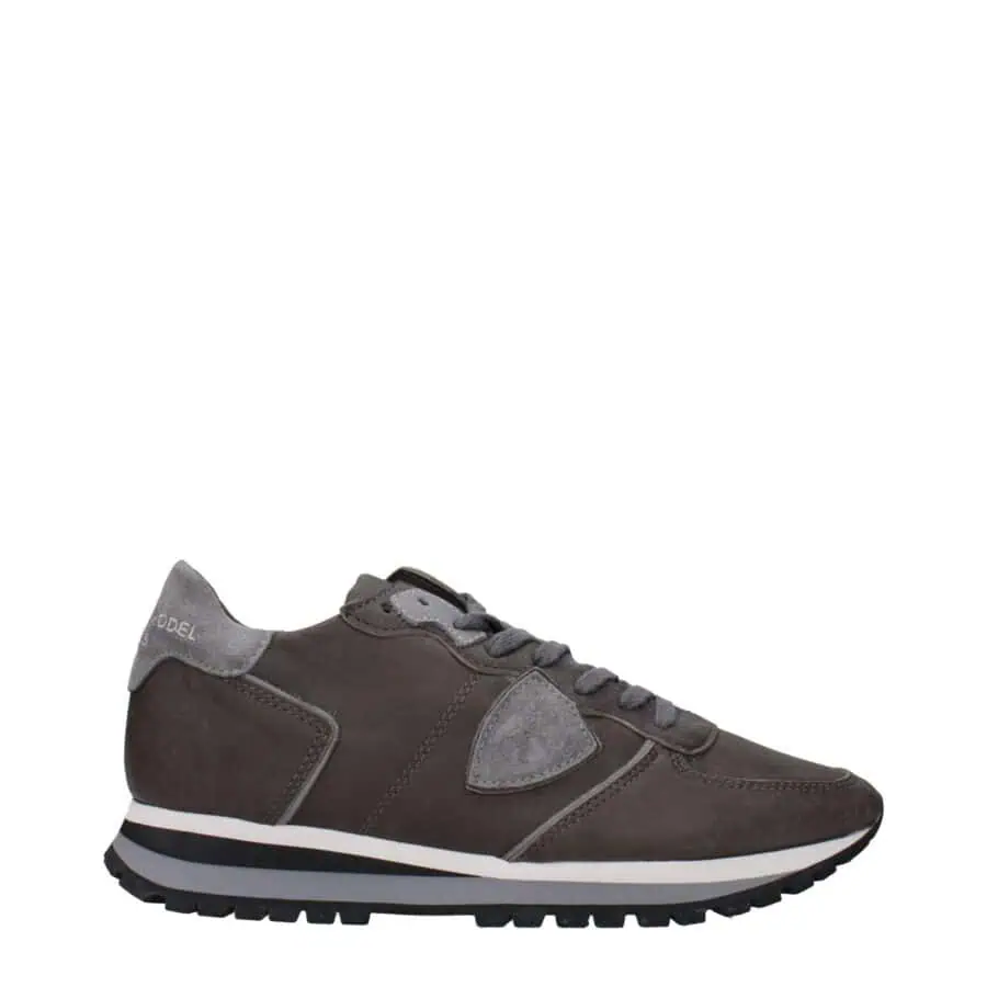 Lux Brands men's casual sneaker with grey and black tones, lightweight sole, and comfortable design for everyday wear. Perfect for sports, walks, or stylish casual outfits.