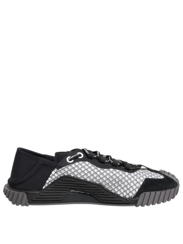 Dolce & Gabbana Multicolor Lace Up Low Top NS1 Sneakers Shoes