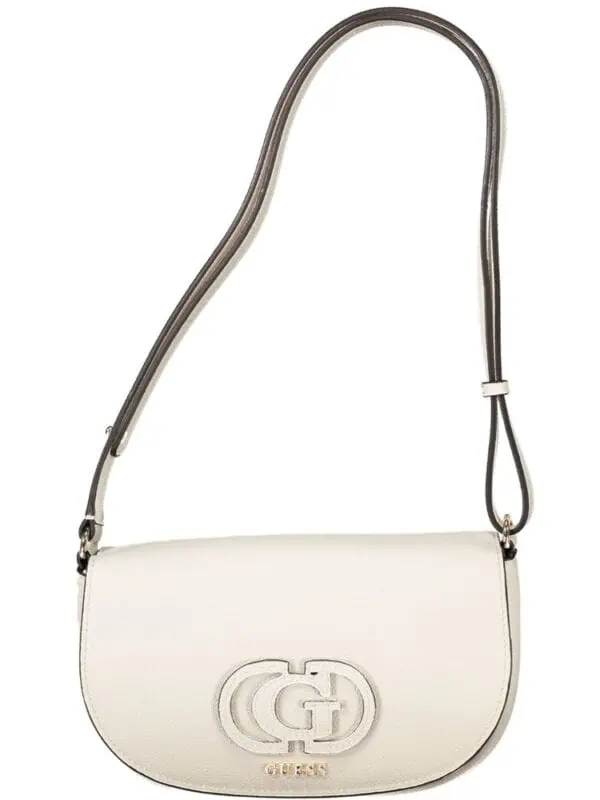 Leather crossbody bag with logo detail for stylish everyday wear.