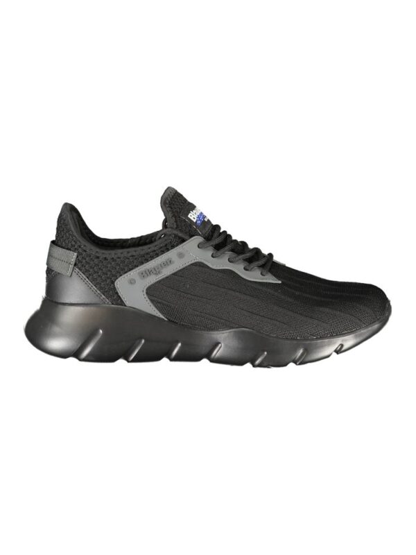 Blauer Black Polyester Men Sneaker