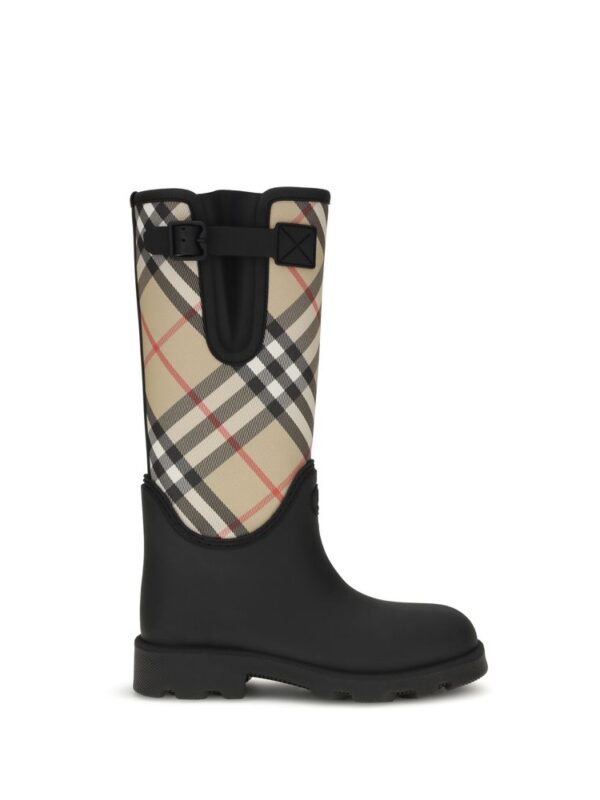 Burberry Marsh Stamp Rubber High Boots