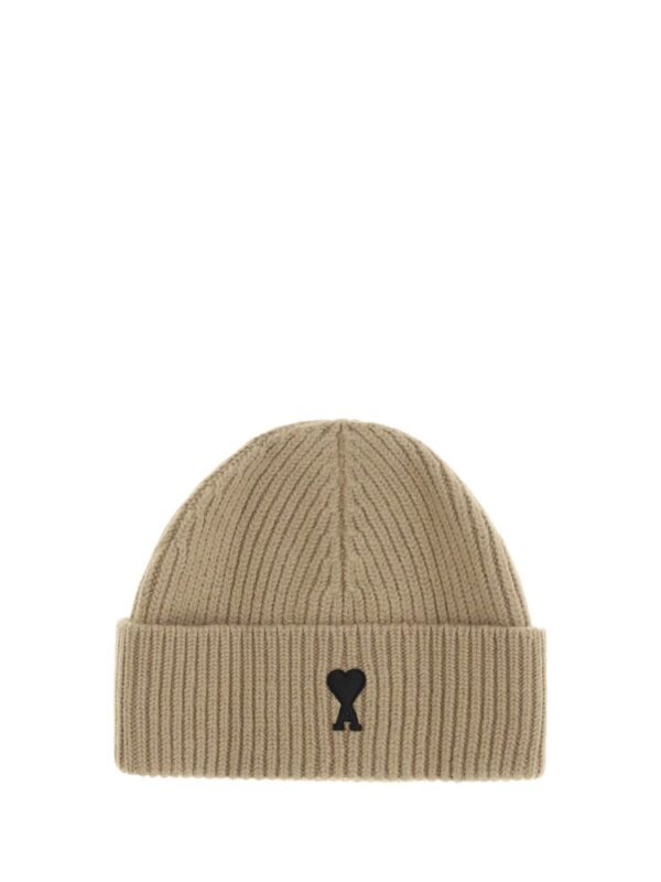 Ami Paris Ami De Coeur beanie Hat