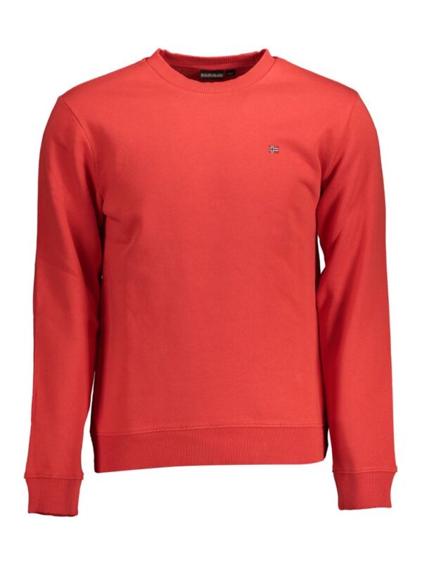 Napapijri Red Cotton Sweater
