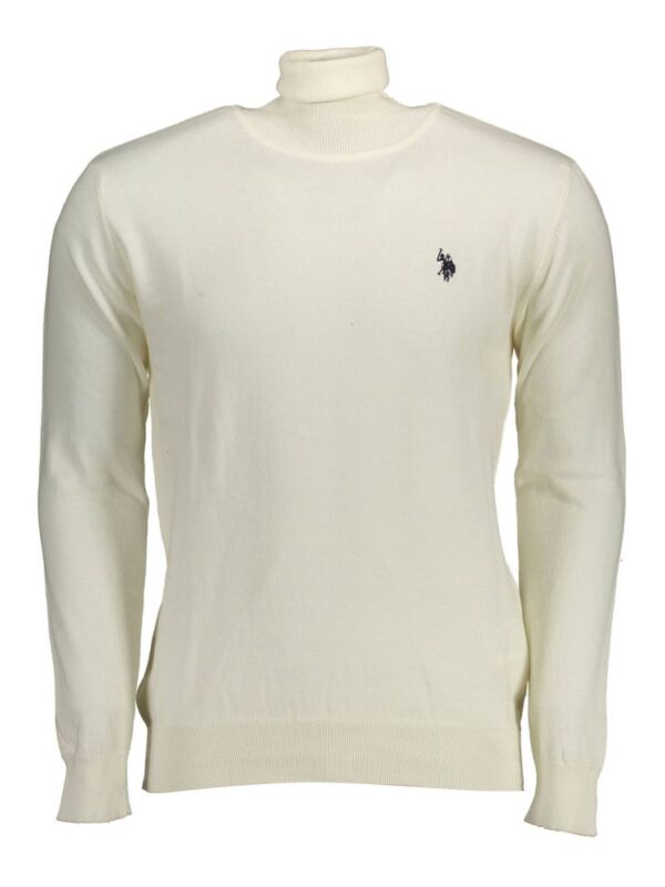 U.S. POLO ASSN. White Cotton Sweater