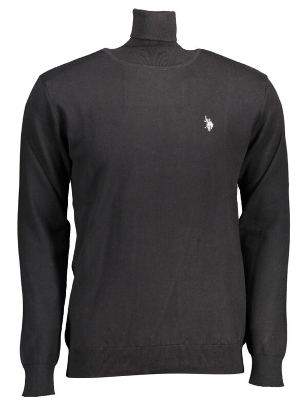 U.S. POLO ASSN. Black Cotton Sweater