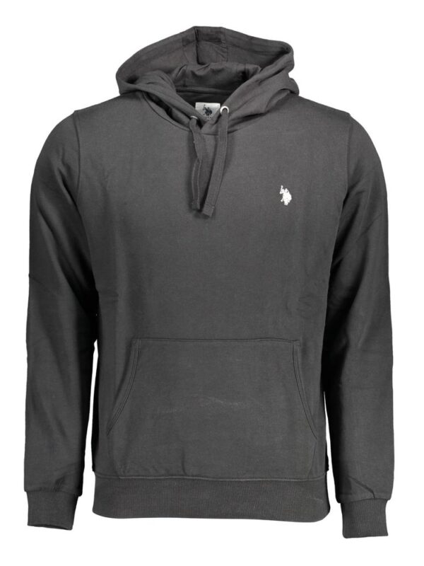 U.S. POLO ASSN. Black Cotton Sweater