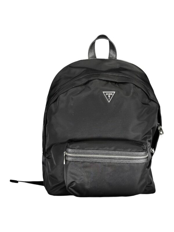 Guess Jeans Black Polyamide Backpack