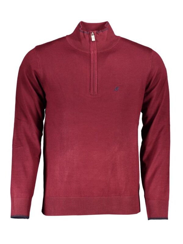 U.S. Grand Polo Red Nylon Sweater